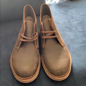 Clark’s brand new never worn chukka boots